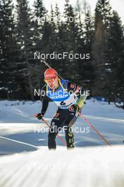 20.01.2023, Antholz, Italy (ITA): David Zobel (GER) - IBU World Cup Biathlon, sprint men, Antholz (ITA). www.nordicfocus.com. © Manzoni/NordicFocus. Every downloaded picture is fee-liable.