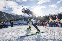 20.01.2023, Antholz, Italy (ITA): Olli Hiidensalo (FIN) - IBU World Cup Biathlon, sprint men, Antholz (ITA). www.nordicfocus.com. © Manzoni/NordicFocus. Every downloaded picture is fee-liable.