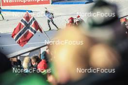 20.01.2023, Antholz, Italy (ITA): Elia Zeni (ITA) - IBU World Cup Biathlon, sprint men, Antholz (ITA). www.nordicfocus.com. © Manzoni/NordicFocus. Every downloaded picture is fee-liable.