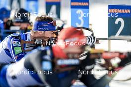 20.01.2023, Antholz, Italy (ITA): Antonin Guigonnat (FRA) - IBU World Cup Biathlon, sprint men, Antholz (ITA). www.nordicfocus.com. © Manzoni/NordicFocus. Every downloaded picture is fee-liable.