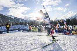 20.01.2023, Antholz, Italy (ITA): Vaclav Cervenka (USA) - IBU World Cup Biathlon, sprint men, Antholz (ITA). www.nordicfocus.com. © Manzoni/NordicFocus. Every downloaded picture is fee-liable.