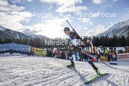 20.01.2023, Antholz, Italy (ITA): Johannes Dale (NOR) - IBU World Cup Biathlon, sprint men, Antholz (ITA). www.nordicfocus.com. © Manzoni/NordicFocus. Every downloaded picture is fee-liable.