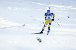20.01.2023, Antholz, Italy (ITA): Jesper Nelin (SWE) - IBU World Cup Biathlon, sprint men, Antholz (ITA). www.nordicfocus.com. © Manzoni/NordicFocus. Every downloaded picture is fee-liable.