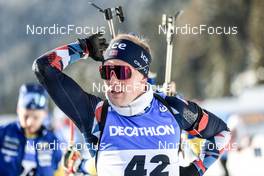 20.01.2023, Antholz, Italy (ITA): Johannes Dale (NOR) - IBU World Cup Biathlon, sprint men, Antholz (ITA). www.nordicfocus.com. © Manzoni/NordicFocus. Every downloaded picture is fee-liable.