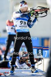 20.01.2023, Antholz, Italy (ITA): Heikki Laitinen (FIN) - IBU World Cup Biathlon, sprint men, Antholz (ITA). www.nordicfocus.com. © Manzoni/NordicFocus. Every downloaded picture is fee-liable.