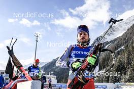 20.01.2023, Antholz, Italy (ITA): Jeremy Finello (SUI) - IBU World Cup Biathlon, sprint men, Antholz (ITA). www.nordicfocus.com. © Manzoni/NordicFocus. Every downloaded picture is fee-liable.