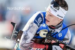20.01.2023, Antholz, Italy (ITA): Dominic Unterweger (AUT) - IBU World Cup Biathlon, sprint men, Antholz (ITA). www.nordicfocus.com. © Manzoni/NordicFocus. Every downloaded picture is fee-liable.