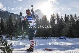 20.01.2023, Antholz, Italy (ITA): Paul Schommer (USA) - IBU World Cup Biathlon, sprint men, Antholz (ITA). www.nordicfocus.com. © Manzoni/NordicFocus. Every downloaded picture is fee-liable.