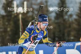 20.01.2023, Antholz, Italy (ITA): Malte Stefansson (SWE) - IBU World Cup Biathlon, sprint men, Antholz (ITA). www.nordicfocus.com. © Manzoni/NordicFocus. Every downloaded picture is fee-liable.