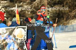 20.01.2023, Antholz, Italy (ITA): Kein Einaste (EST), coach Team Switzerland - IBU World Cup Biathlon, sprint men, Antholz (ITA). www.nordicfocus.com. © Manzoni/NordicFocus. Every downloaded picture is fee-liable.