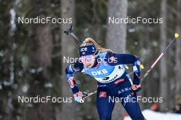 19.01.2023, Antholz, Italy (ITA): Ingrid Landmark Tandrevold (NOR) - IBU World Cup Biathlon, sprint women, Antholz (ITA). www.nordicfocus.com. © Manzoni/NordicFocus. Every downloaded picture is fee-liable.