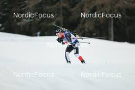 19.01.2023, Antholz, Italy (ITA): Asuka Hachisuka (JPN) - IBU World Cup Biathlon, sprint women, Antholz (ITA). www.nordicfocus.com. © Manzoni/NordicFocus. Every downloaded picture is fee-liable.