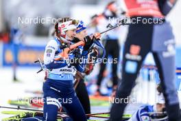 19.01.2023, Antholz, Italy (ITA): Nastassia Kinnunen (FIN) - IBU World Cup Biathlon, sprint women, Antholz (ITA). www.nordicfocus.com. © Manzoni/NordicFocus. Every downloaded picture is fee-liable.