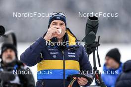 19.01.2023, Antholz, Italy (ITA): Jean-Marc Chabloz (SUI), coach Team Sweden - IBU World Cup Biathlon, sprint women, Antholz (ITA). www.nordicfocus.com. © Manzoni/NordicFocus. Every downloaded picture is fee-liable.