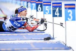 19.01.2023, Antholz, Italy (ITA): Anais Chevalier-Bouchet (FRA) - IBU World Cup Biathlon, sprint women, Antholz (ITA). www.nordicfocus.com. © Manzoni/NordicFocus. Every downloaded picture is fee-liable.