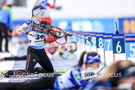 19.01.2023, Antholz, Italy (ITA): Dunja Zdouc (AUT) - IBU World Cup Biathlon, sprint women, Antholz (ITA). www.nordicfocus.com. © Manzoni/NordicFocus. Every downloaded picture is fee-liable.