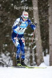 19.01.2023, Antholz, Italy (ITA): Mari Eder (FIN) - IBU World Cup Biathlon, sprint women, Antholz (ITA). www.nordicfocus.com. © Manzoni/NordicFocus. Every downloaded picture is fee-liable.