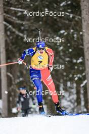 19.01.2023, Antholz, Italy (ITA): Julia Simon (FRA) - IBU World Cup Biathlon, sprint women, Antholz (ITA). www.nordicfocus.com. © Manzoni/NordicFocus. Every downloaded picture is fee-liable.