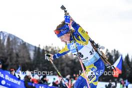19.01.2023, Antholz, Italy (ITA): Linn Persson (SWE) - IBU World Cup Biathlon, sprint women, Antholz (ITA). www.nordicfocus.com. © Manzoni/NordicFocus. Every downloaded picture is fee-liable.