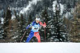 19.01.2023, Antholz, Italy (ITA): Chloe Chevalier (FRA) - IBU World Cup Biathlon, sprint women, Antholz (ITA). www.nordicfocus.com. © Manzoni/NordicFocus. Every downloaded picture is fee-liable.