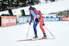 19.01.2023, Antholz, Italy (ITA): Caroline Colombo (FRA) - IBU World Cup Biathlon, sprint women, Antholz (ITA). www.nordicfocus.com. © Manzoni/NordicFocus. Every downloaded picture is fee-liable.