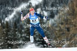 19.01.2023, Antholz, Italy (ITA): Amanda Kautzer (USA) - IBU World Cup Biathlon, sprint women, Antholz (ITA). www.nordicfocus.com. © Manzoni/NordicFocus. Every downloaded picture is fee-liable.