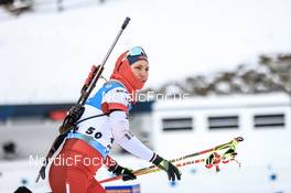 19.01.2023, Antholz, Italy (ITA): Lydia Hiernickel (SUI) - IBU World Cup Biathlon, sprint women, Antholz (ITA). www.nordicfocus.com. © Manzoni/NordicFocus. Every downloaded picture is fee-liable.