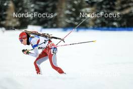 19.01.2023, Antholz, Italy (ITA): Elisa Gasparin (SUI) - IBU World Cup Biathlon, sprint women, Antholz (ITA). www.nordicfocus.com. © Manzoni/NordicFocus. Every downloaded picture is fee-liable.