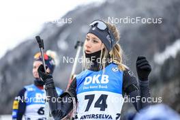 19.01.2023, Antholz, Italy (ITA): Hannah Auchentaller (ITA) - IBU World Cup Biathlon, sprint women, Antholz (ITA). www.nordicfocus.com. © Manzoni/NordicFocus. Every downloaded picture is fee-liable.