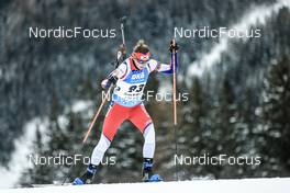 19.01.2023, Antholz, Italy (ITA): Ekaterina Avvakumova (KOR) - IBU World Cup Biathlon, sprint women, Antholz (ITA). www.nordicfocus.com. © Manzoni/NordicFocus. Every downloaded picture is fee-liable.