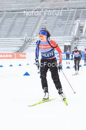 17.01.2023, Antholz, Italy (ITA): Lou Jeanmonnot (FRA) - IBU World Cup Biathlon, training, Antholz (ITA). www.nordicfocus.com. © Manzoni/NordicFocus. Every downloaded picture is fee-liable.