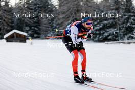 18.01.2023, Antholz, Italy (ITA): Serafin Wiestner (SUI) - IBU World Cup Biathlon, training, Antholz (ITA). www.nordicfocus.com. © Manzoni/NordicFocus. Every downloaded picture is fee-liable.