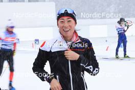 17.01.2023, Antholz, Italy (ITA): Asuka Hachisuka (JPN) - IBU World Cup Biathlon, training, Antholz (ITA). www.nordicfocus.com. © Manzoni/NordicFocus. Every downloaded picture is fee-liable.