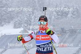 17.01.2023, Antholz, Italy (ITA): Lydia Hiernickel (SUI) - IBU World Cup Biathlon, training, Antholz (ITA). www.nordicfocus.com. © Manzoni/NordicFocus. Every downloaded picture is fee-liable.