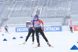 17.01.2023, Antholz, Italy (ITA): Caroline Colombo (FRA) - IBU World Cup Biathlon, training, Antholz (ITA). www.nordicfocus.com. © Manzoni/NordicFocus. Every downloaded picture is fee-liable.