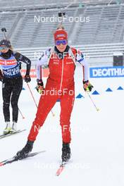 17.01.2023, Antholz, Italy (ITA): Elisa Gasparin (SUI) - IBU World Cup Biathlon, training, Antholz (ITA). www.nordicfocus.com. © Manzoni/NordicFocus. Every downloaded picture is fee-liable.