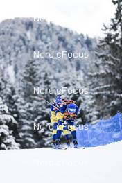 18.01.2023, Antholz, Italy (ITA): Jesper Nelin (SWE) - IBU World Cup Biathlon, training, Antholz (ITA). www.nordicfocus.com. © Manzoni/NordicFocus. Every downloaded picture is fee-liable.