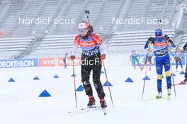17.01.2023, Antholz, Italy (ITA): Emily Dickson (CAN) - IBU World Cup Biathlon, training, Antholz (ITA). www.nordicfocus.com. © Manzoni/NordicFocus. Every downloaded picture is fee-liable.