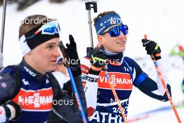 18.01.2023, Antholz, Italy (ITA): Maxime Germain (USA) - IBU World Cup Biathlon, training, Antholz (ITA). www.nordicfocus.com. © Manzoni/NordicFocus. Every downloaded picture is fee-liable.