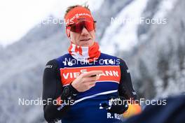 18.01.2023, Antholz, Italy (ITA): Roman Rees (GER) - IBU World Cup Biathlon, training, Antholz (ITA). www.nordicfocus.com. © Manzoni/NordicFocus. Every downloaded picture is fee-liable.