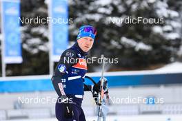 18.01.2023, Antholz, Italy (ITA): Lukas Hofer (ITA) - IBU World Cup Biathlon, training, Antholz (ITA). www.nordicfocus.com. © Manzoni/NordicFocus. Every downloaded picture is fee-liable.