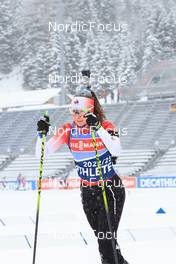17.01.2023, Antholz, Italy (ITA): Nadia Moser (CAN) - IBU World Cup Biathlon, training, Antholz (ITA). www.nordicfocus.com. © Manzoni/NordicFocus. Every downloaded picture is fee-liable.
