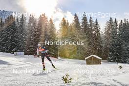 18.01.2023, Antholz, Italy (ITA): Undefined US technician competes - IBU World Cup Biathlon, training, Antholz (ITA). www.nordicfocus.com. © Manzoni/NordicFocus. Every downloaded picture is fee-liable.