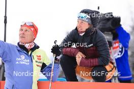 18.01.2023, Antholz, Italy (ITA): Laura Dahlmeier (GER) - IBU World Cup Biathlon, training, Antholz (ITA). www.nordicfocus.com. © Manzoni/NordicFocus. Every downloaded picture is fee-liable.
