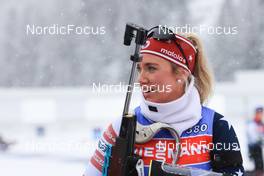 17.01.2023, Antholz, Italy (ITA): Chloe Levins (USA) - IBU World Cup Biathlon, training, Antholz (ITA). www.nordicfocus.com. © Manzoni/NordicFocus. Every downloaded picture is fee-liable.