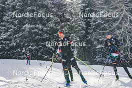 18.01.2023, Antholz, Italy (ITA): Daniele Cappellari (ITA) - IBU World Cup Biathlon, training, Antholz (ITA). www.nordicfocus.com. © Manzoni/NordicFocus. Every downloaded picture is fee-liable.