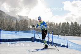 18.01.2023, Antholz, Italy (ITA): Taras Lesiuk (UKR) - IBU World Cup Biathlon, training, Antholz (ITA). www.nordicfocus.com. © Manzoni/NordicFocus. Every downloaded picture is fee-liable.