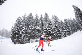 17.01.2023, Antholz, Italy (ITA): Kamila Zuk (POL), Anna Maka (POL), (l-r) - IBU World Cup Biathlon, training, Antholz (ITA). www.nordicfocus.com. © Manzoni/NordicFocus. Every downloaded picture is fee-liable.