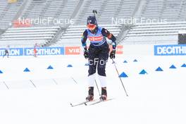 17.01.2023, Antholz, Italy (ITA): Ragnhild Femsteinevik (NOR) - IBU World Cup Biathlon, training, Antholz (ITA). www.nordicfocus.com. © Manzoni/NordicFocus. Every downloaded picture is fee-liable.