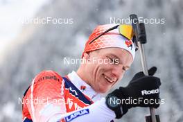 18.01.2023, Antholz, Italy (ITA): Logan Pletz (CAN) - IBU World Cup Biathlon, training, Antholz (ITA). www.nordicfocus.com. © Manzoni/NordicFocus. Every downloaded picture is fee-liable.